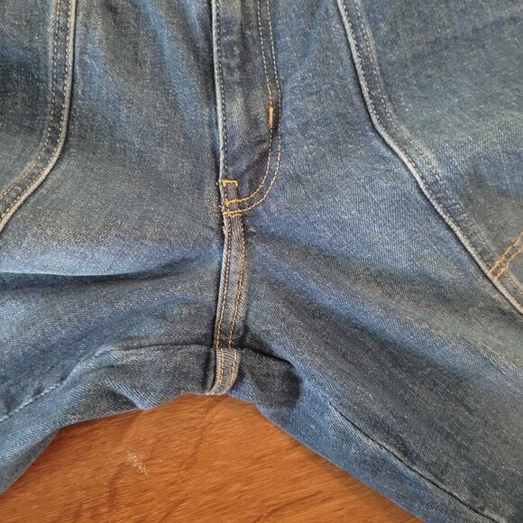 Old Navy High Rise OG Loose Jeans Womens 4 Blue Secret Smooth Pockets Carpenter - Picture 5 of 12